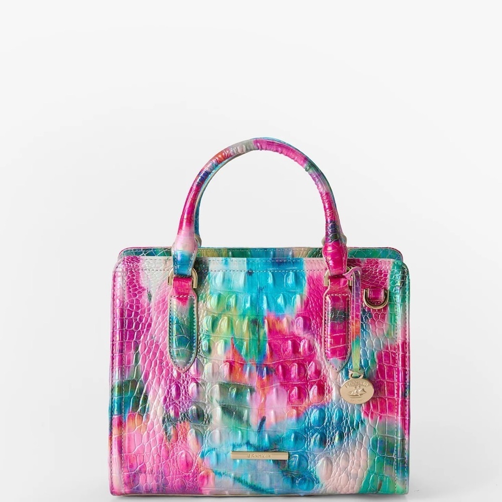BRAHMIN CAMI SATCHEL IMPRESSION MELBOURNE BAG